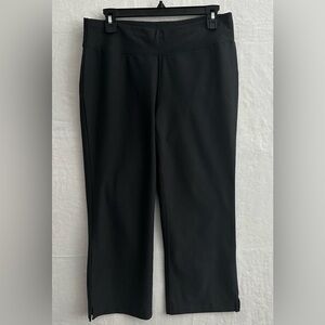 Lucy Vital Collection Yoga Pants Women’s M Charcoal Gray Wide Leg Athletic